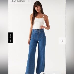 Rollas Sailor Jean Ashley Blue Size 30